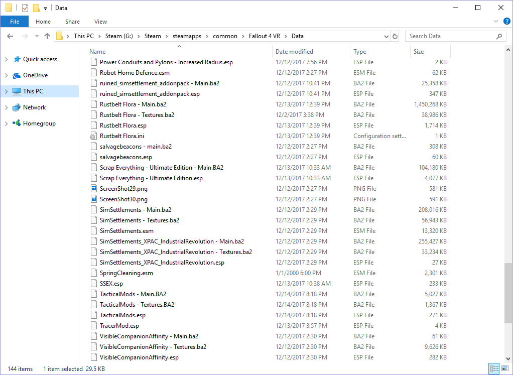 Fallout 4 cleaning master files download